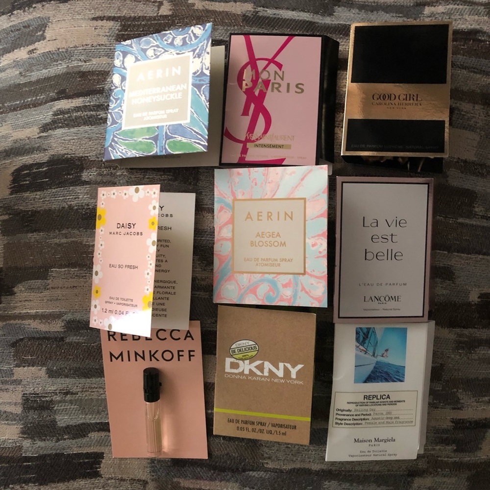 High-end scent samplers